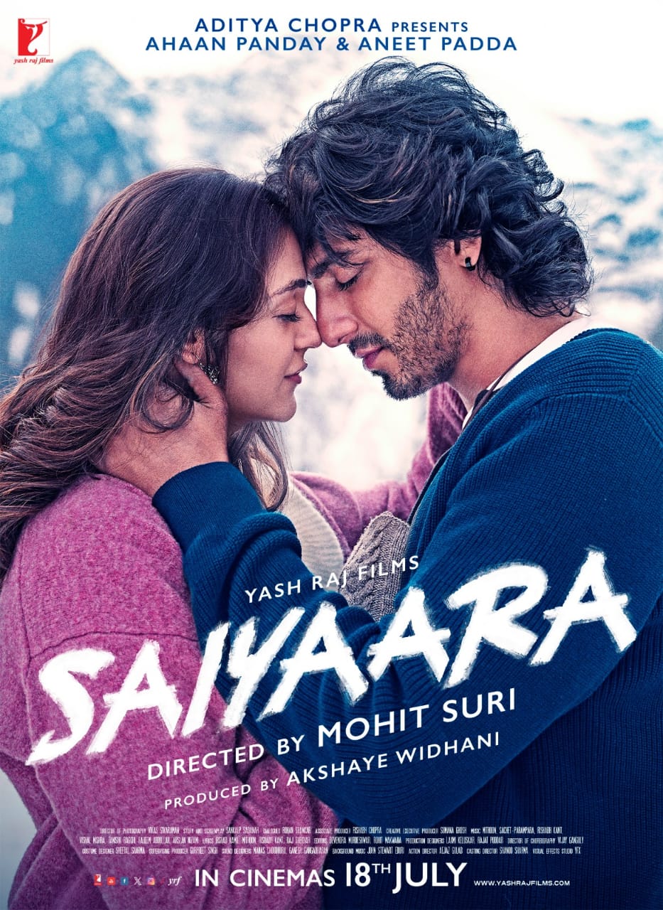 Yash Raj Films releases the teaser of Mohit Suri's much-awaited film 'Saiyaara'; Ahaan Panday and Anit Padda will be seen in this emotional love story