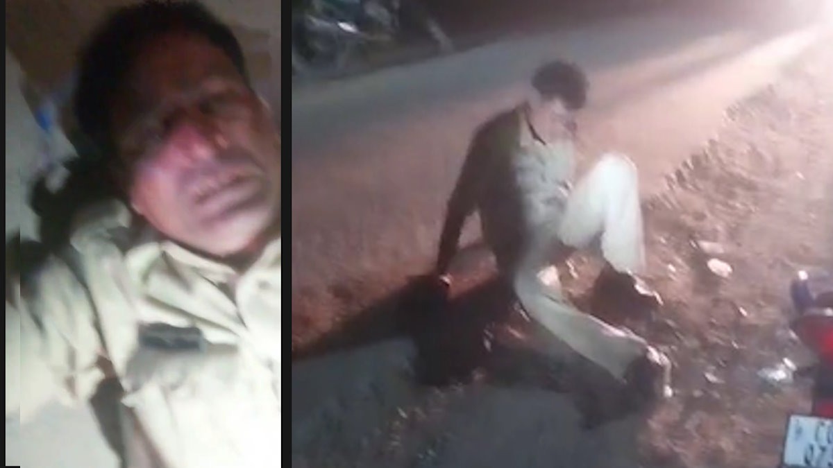 Lormi News: A drunk constable was seen staggering near the furnace…video went viral on social media