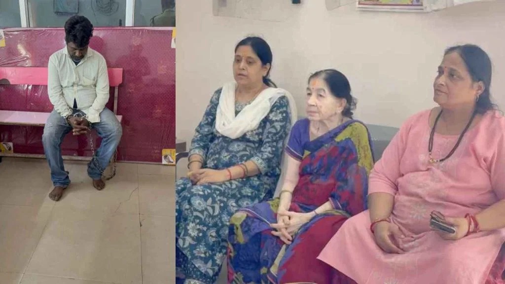 CG Crime: Attempt to rob a businessman's house at knifepoint, police caught the accused in filmy style